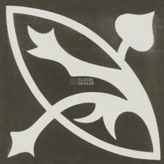 Maximus Tile Victorian Deco Charcoal фото 1 | FLOORDEALER